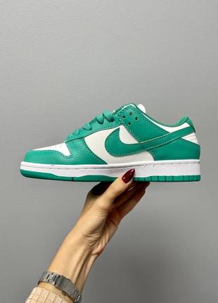 Найк данк лов nike sb dunk low 'green'8 фото