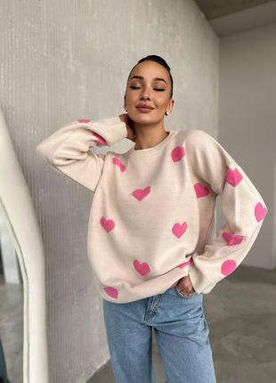 Новинка до дня закоханих 😘❤️
⠀
жіночий светр сердечко туреччина