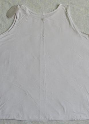 Майка топ блуза базова жіноча вільна р.l від c&a нова4 фото