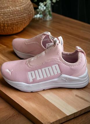 Кроссовки puma розового цвета размер 35.53 фото
