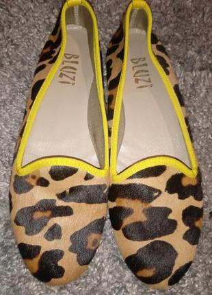 Балетки женские bluzi итальялия размер 38-24.5см