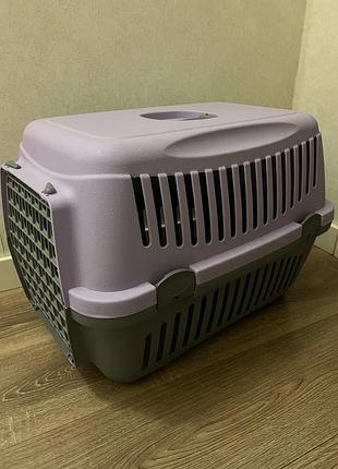 Переноска для кошек и собак animall 58х42х42