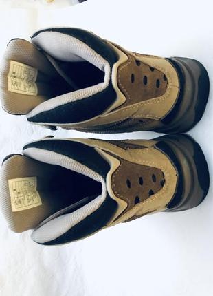 Ботинки треккинговые туристические la sportiva коричневые хаки7 фото