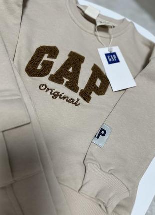 Костюм gap бежевый5 фото