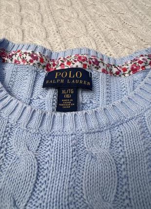 Вязаный свитерик polo ralph lauren6 фото