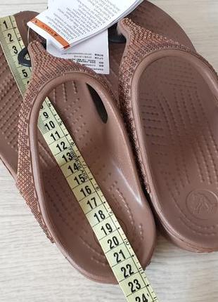 Crocs слоун ombre diamante flip в'єтнамки w4 33-3410 фото