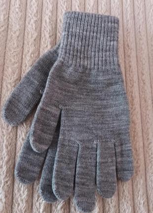 Трикотажні демі рукавички h&amp;m, розмір 4-8 років, євро 110-128 см.7 фото