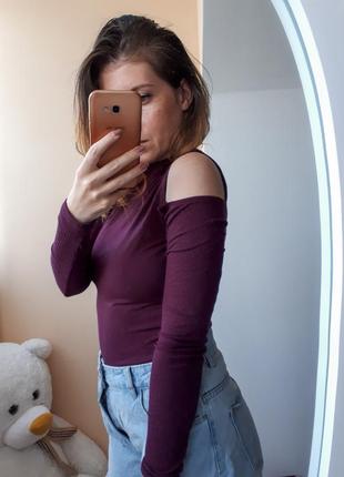 Гольфик з відкритими плічками