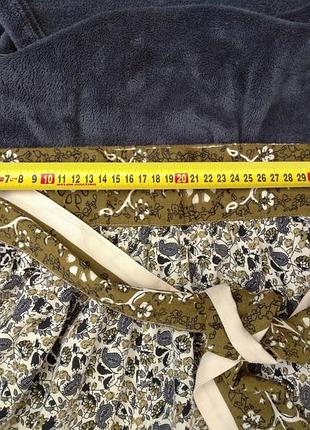 Літні натуральні вільні жіночі штани, квітковий принт штани zara6 фото