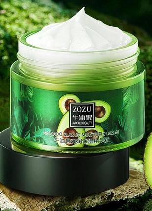 Увлажняющий крем с авокадо zozu avocado elastic moisturiz cream, 50 мл1 фото