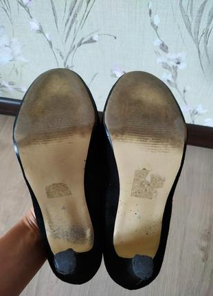 Женские замшевые классические лодочки туфли asos6 фото