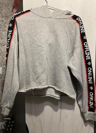 Худи укороченное