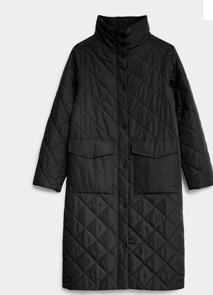 Пальто жіноче стьобане marks and spencer