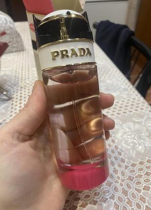 Духи  Женские босоножки prada fall monolith pink тапки прада 80мл оригинал