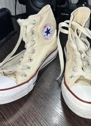 Кеди converse високі2 фото