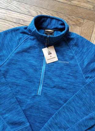 Мужская трекинговая флисовая кофта  craghoppers stromer half fleece5 фото