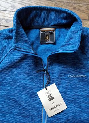 Мужская трекинговая флисовая кофта  craghoppers stromer half fleece6 фото