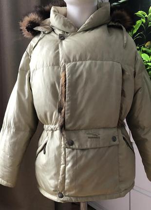 Manudieci брендовый пуховик зимняя куртка на девочку 7роков 122 1283 фото
