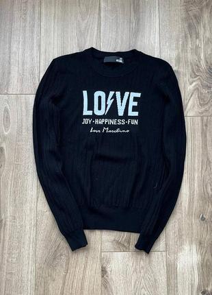 Стильний светр love moschino sweater1 фото