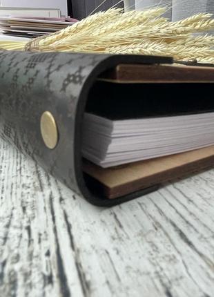 Дневник с дерева ручной работы