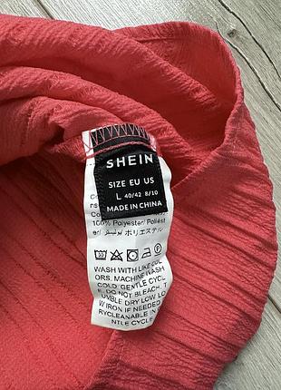 Плаття з імітованим заходом і вузлом збоку shein10 фото