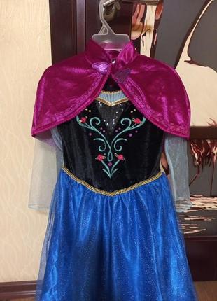 Карнавальный костюм принцесса анна с frozen2 фото