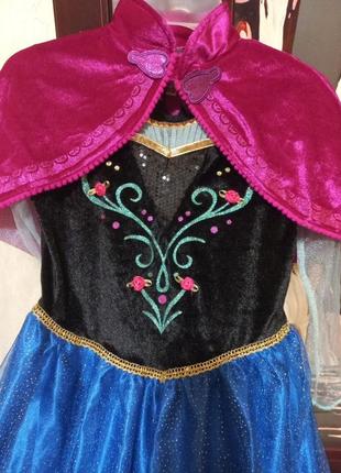 Карнавальный костюм принцесса анна с frozen4 фото