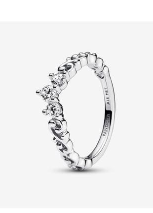 Срібна каблучка перстень кільце колечко кольцо срібло пандора pandora silver s925 ale з біркою і пломбою 925 проба королівська тіара