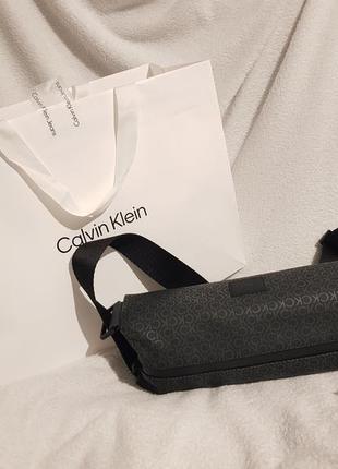 Calvin klein сумка мужская / rubberized waistbag uv / оригинал