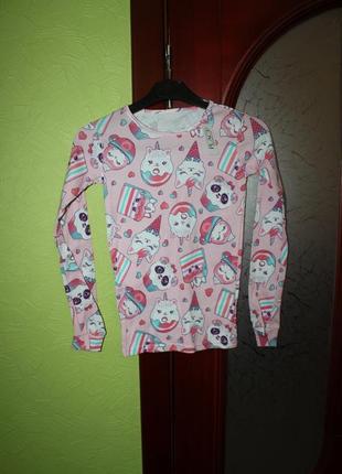 Новый реглан от пижамы девочке 9-10 лет от childrens place, сша2 фото