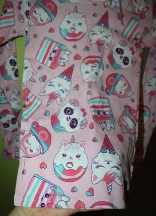 Новый реглан от пижамы девочке 9-10 лет от childrens place, сша6 фото