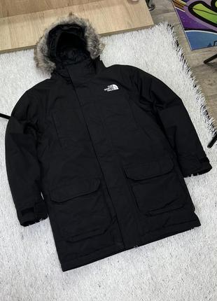 Зимова парка пуховик куртка тнф the north face mcmurfo tnf xs