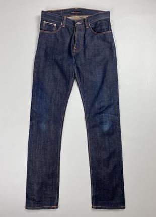 Мужские джинсы nudie fearless freddie dry selvedge denim