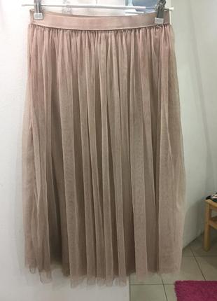 Воздушная шифоновая юбка. италия