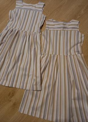Плаття для дівчаток, стрейч-коттон, 5-7 років.3 фото