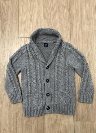 Гарний кардиган для хлопчика gap 4 роки