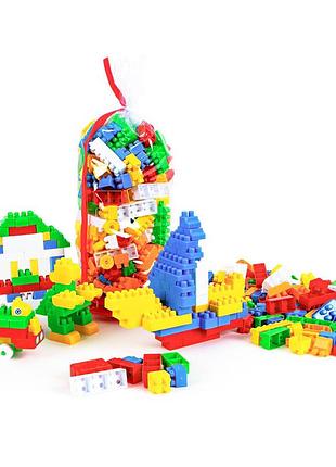 Конструктор блочный mini blocks №4, (240 деталей), бамсик, 116/4