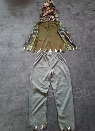 Карнавальный костюм зомби монстра на 7-8 лет рост 122-128 см фирма tu5 фото