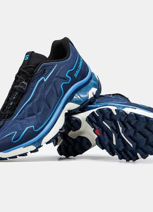 Мужские кроссовки salomon xt-slate blue white 40-41-42-43-44-45