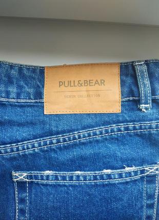 Бомбезні джинсові шорти pull&bear на високій посадці🤤5 фото