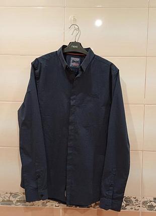 Сорочка чоловіча super dry slim fit рубашка мужская