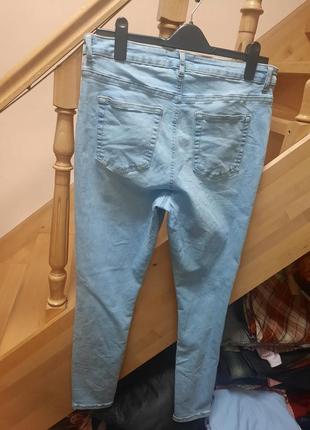 Брюки джинсы стрейчевые зауженные2 фото