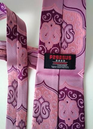 Шикарный фирменный галстук краватка с узором3 фото