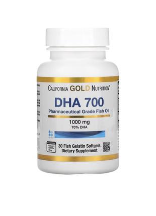 Dha 700 - 30 капсул - рыбий жир - california gold