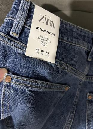 Джинсы джинсы zara straight 36 s прямые7 фото