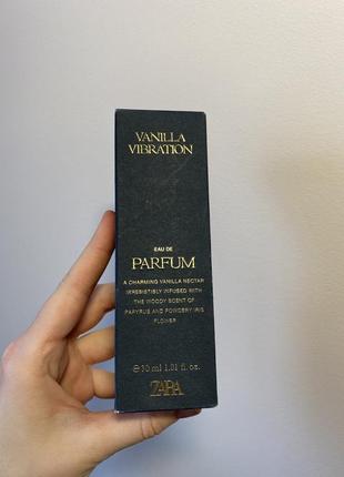 Женский парфюм vanilla vibration 30 ml от zara3 фото