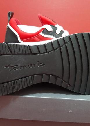 Класні яскраві кросівки - снікерси німецького бренду tamaris7 фото