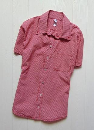 American apparel. размер xxs. стильная рубашка с коротким рукавом для девушки