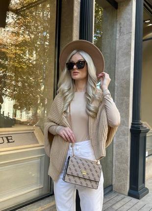 Сумка guess beige6 фото