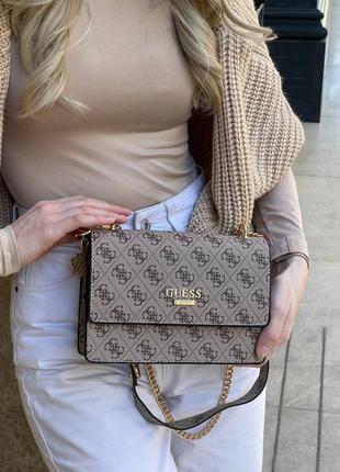 Сумка guess beige3 фото